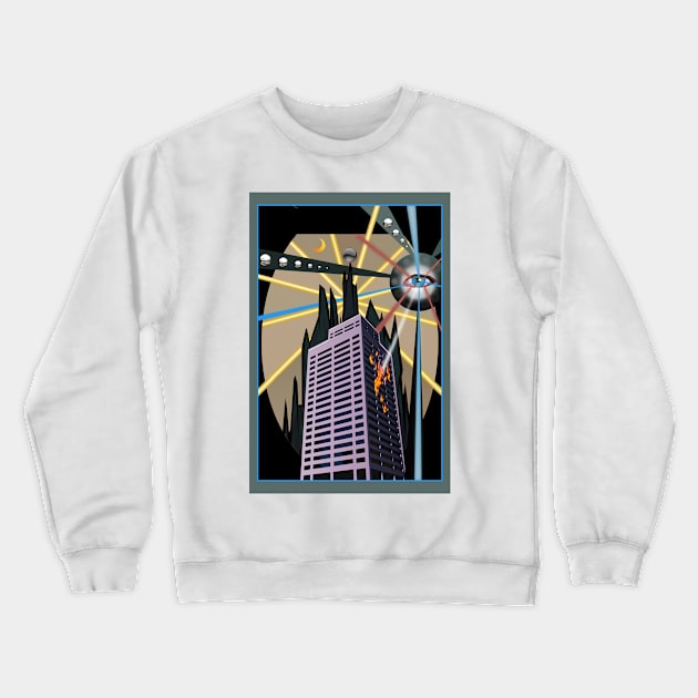 22 Stories Crewneck Sweatshirt by dennye